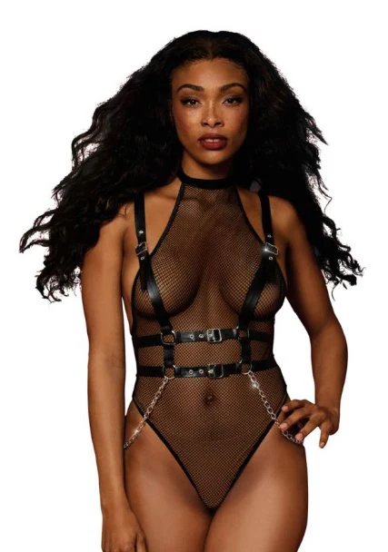 2PC Harness Net Teddy