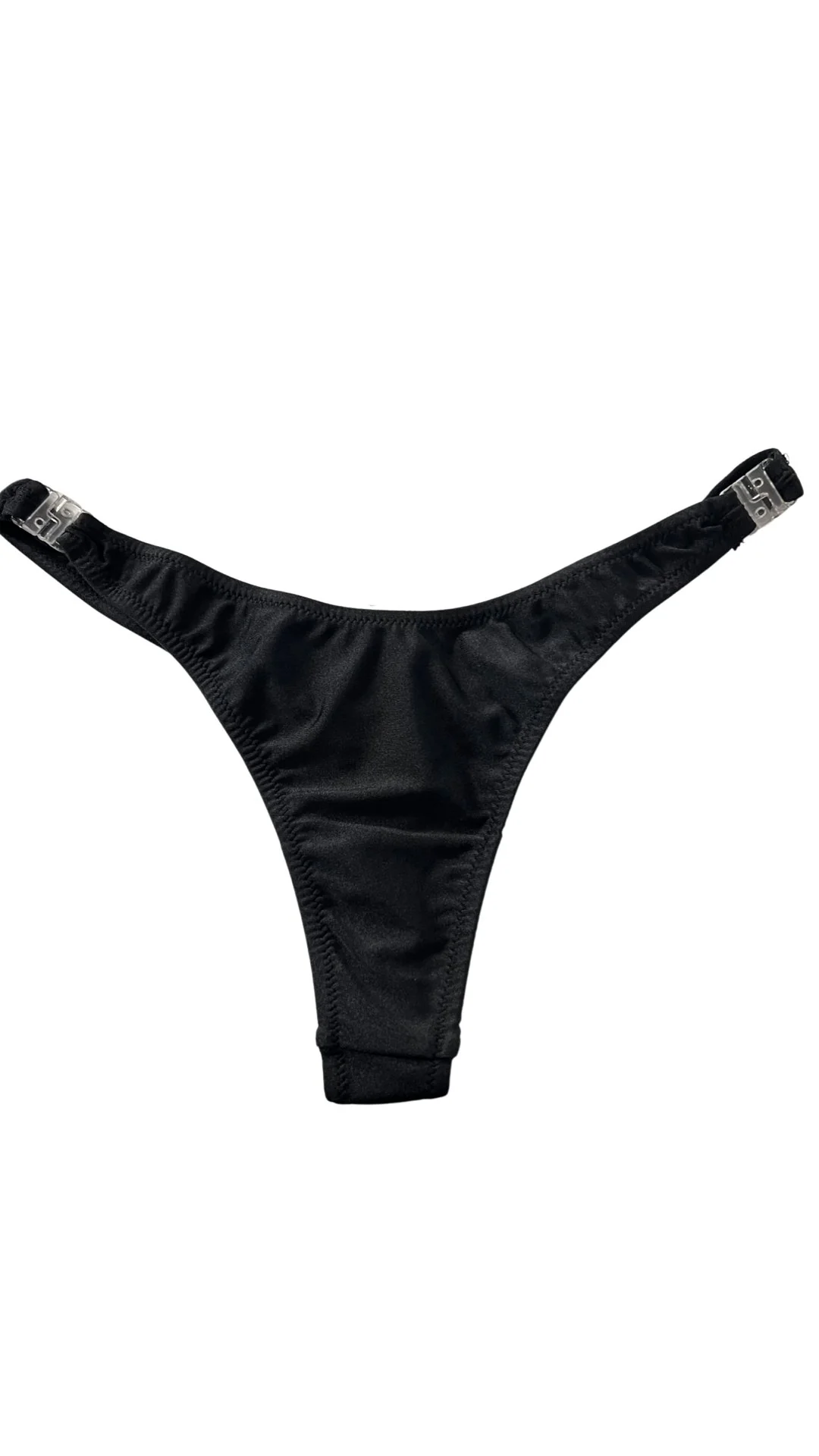 Basic Clip Thong Black