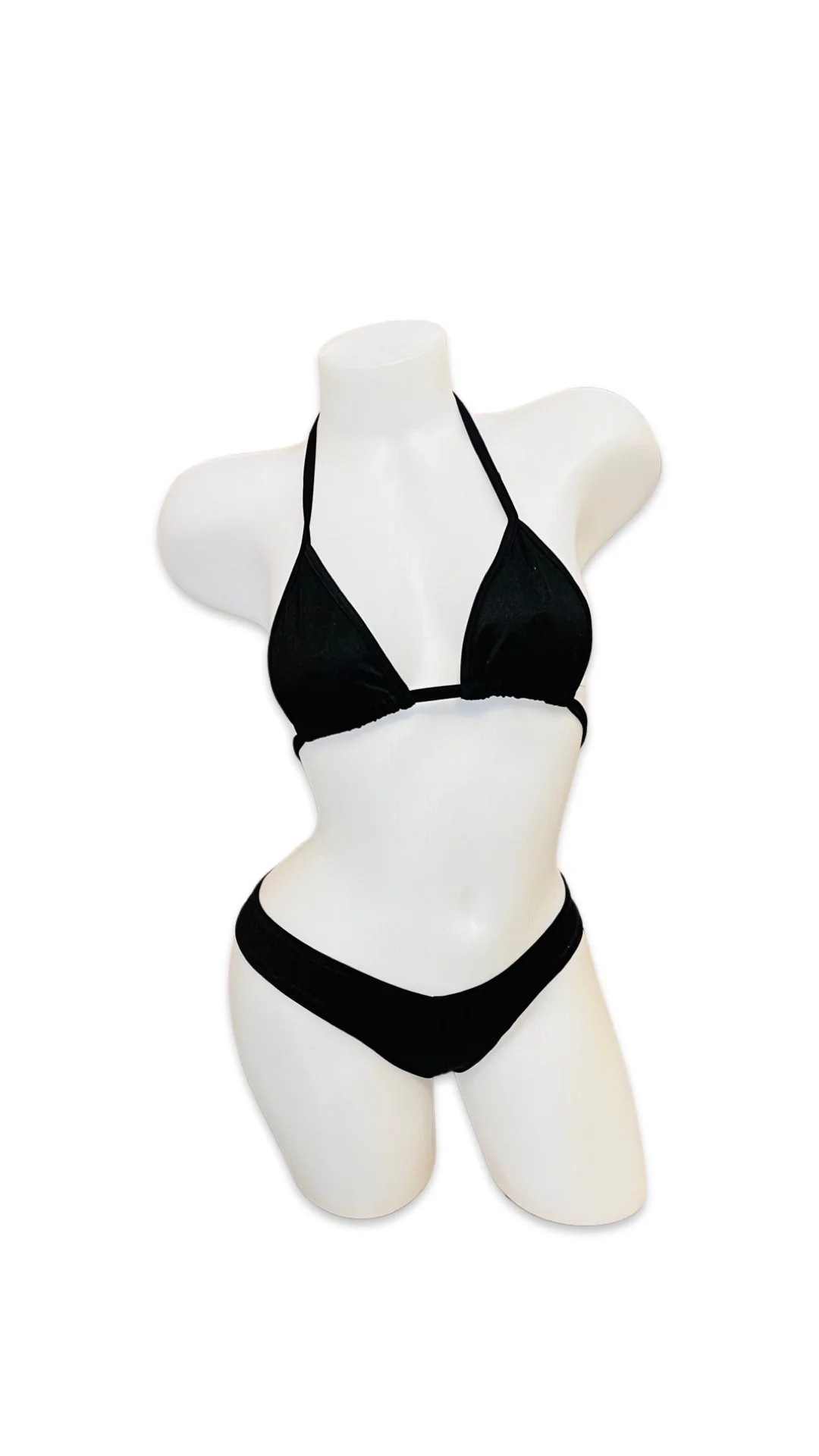 Booty Short Bikini Set - Black