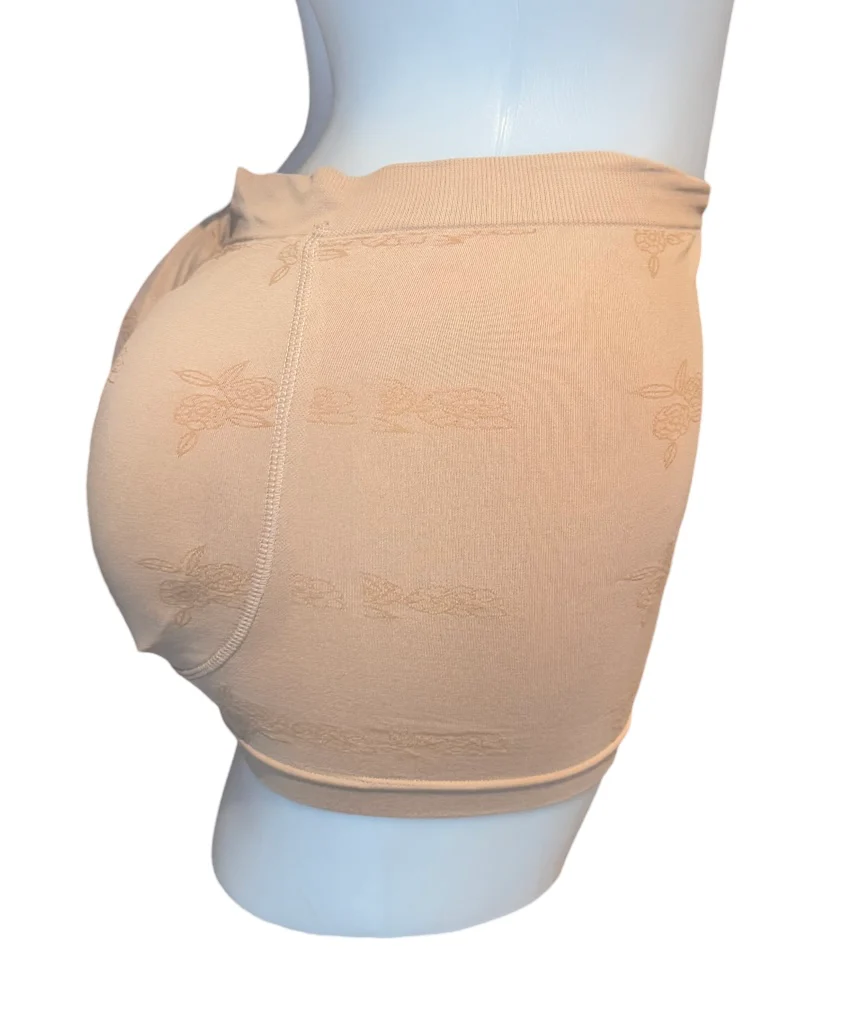 Butt Booster Shorts - Beige - Image 2
