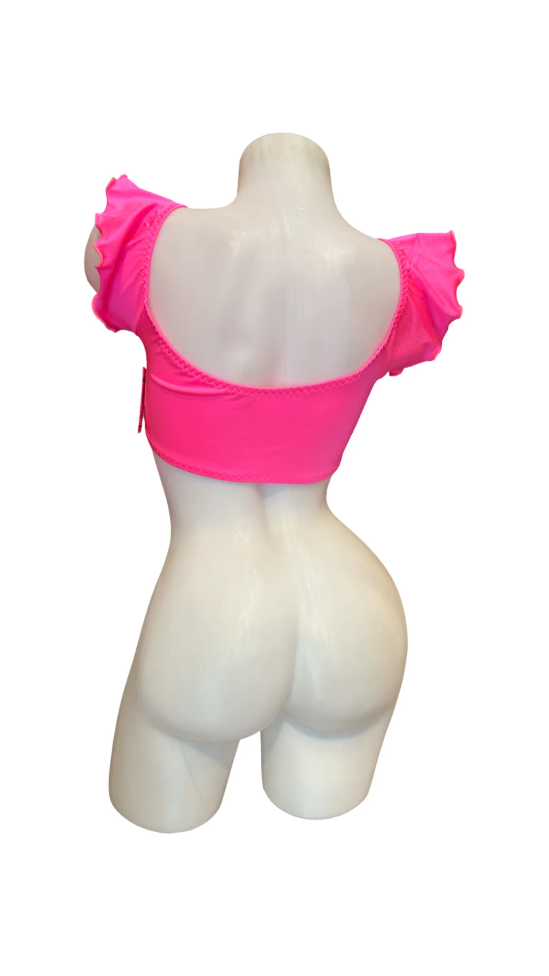 Crop Top Hot Pink - Image 2