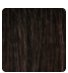 Extra Long Medium Curl Wig with Bangs - Darkest Brown - Image 3