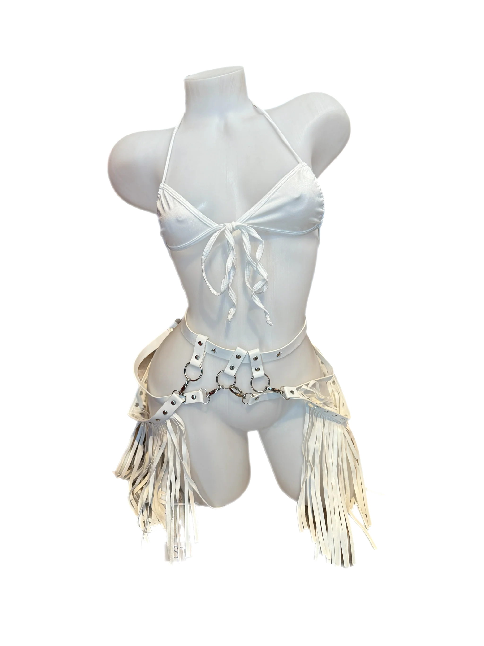Harness - Chaps White