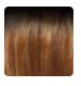 Long Tight Curl Wig with Bangs - Auburn - Image 4