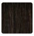 Medium Length Straight Wig with Bangs - Darkest Brown - Image 3