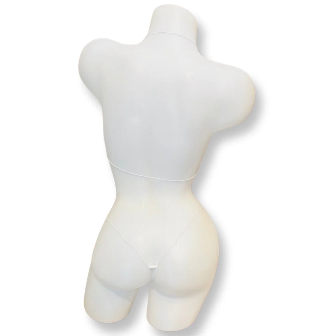 Micro Nudie Bikini White - Image 2