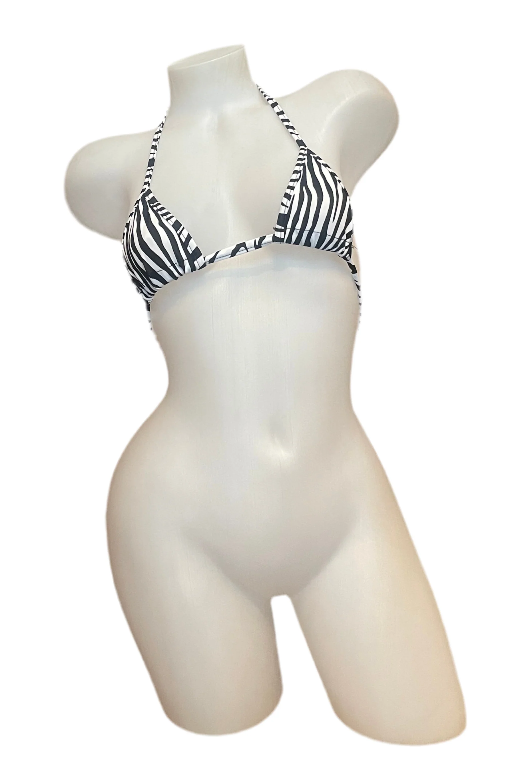 Mini Triangle Top Zebra