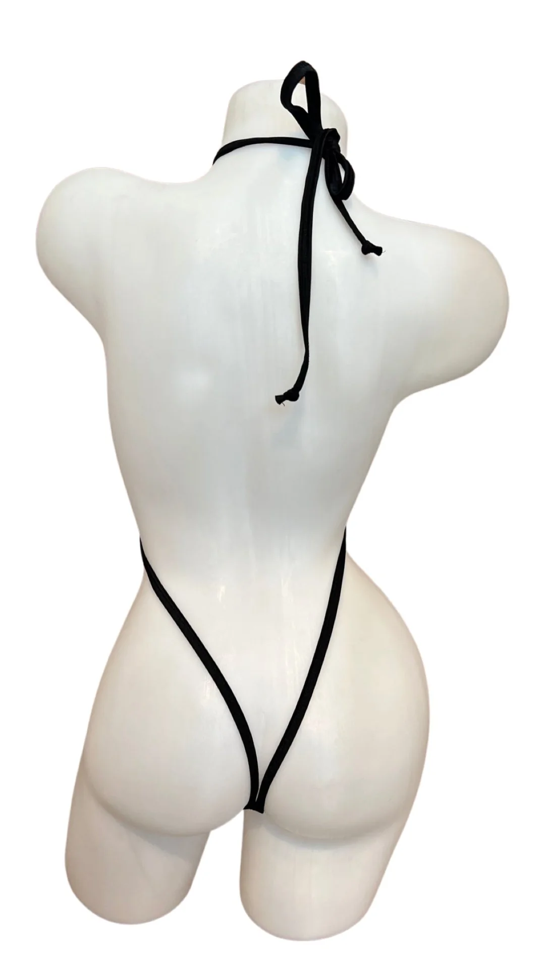 Rhinestone Sling Shot Design Black/Pink - Image 2