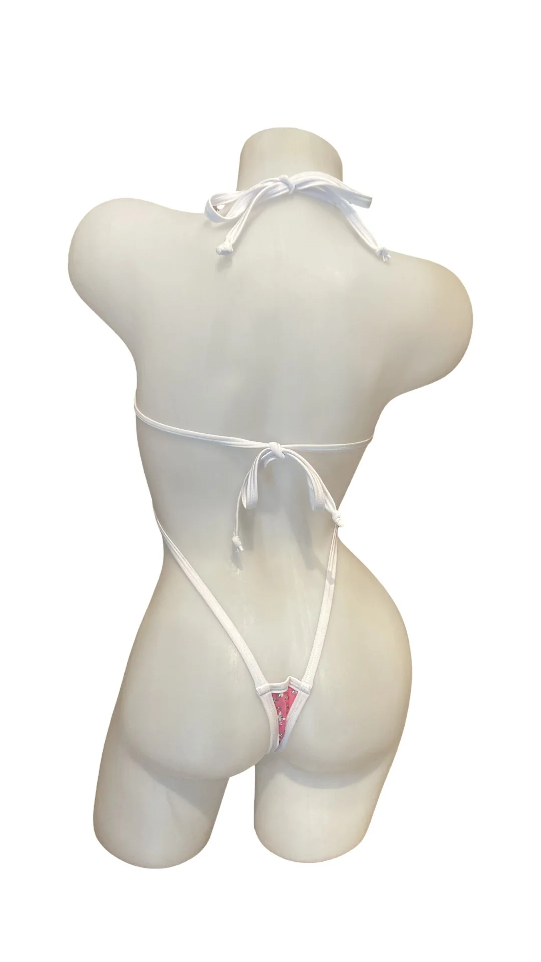 Rhinestone Star Sling Shot Design Pink - Image 2