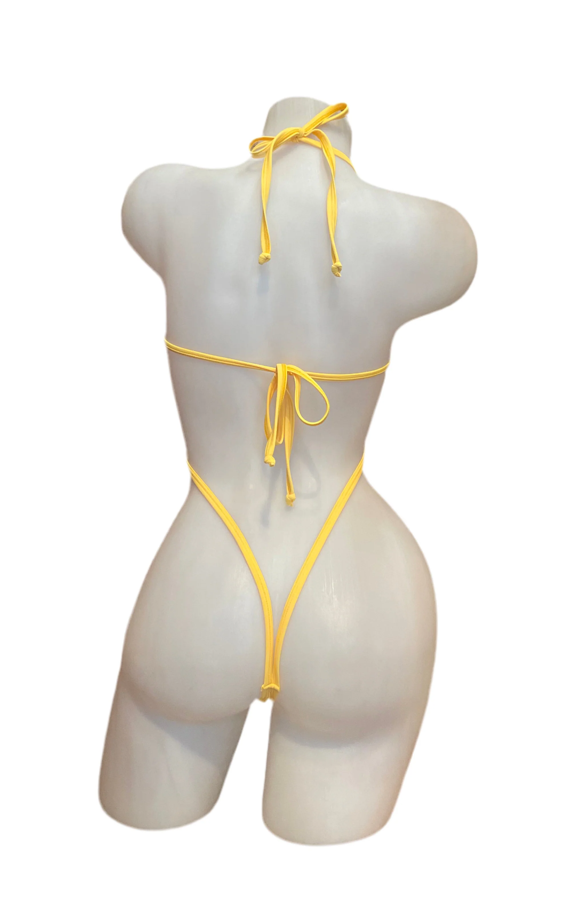 Rhinestone Star Sling Shot Sunshine Yellow - Image 2