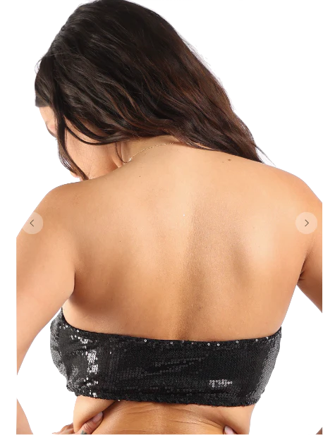 Sequins Tube Top - Image 2