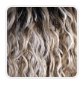 Shoulder Length Straight Lace Front Wig - Ash Blonde - Image 2