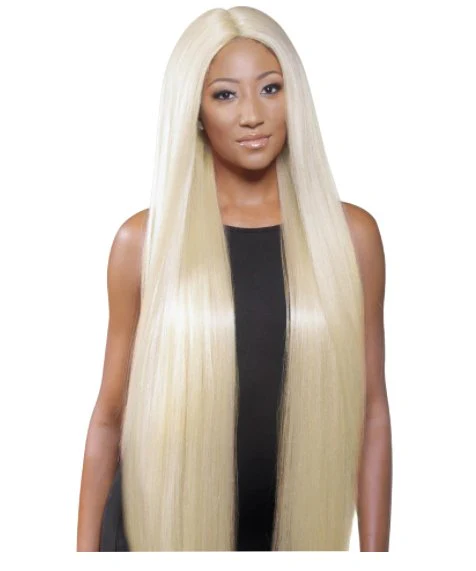 Super Long Straight Wig- Dark Red