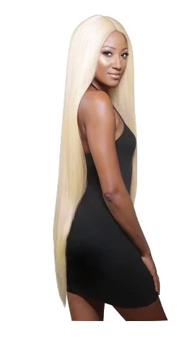 Super Long Straight Wig- Darkest Brown - Image 2