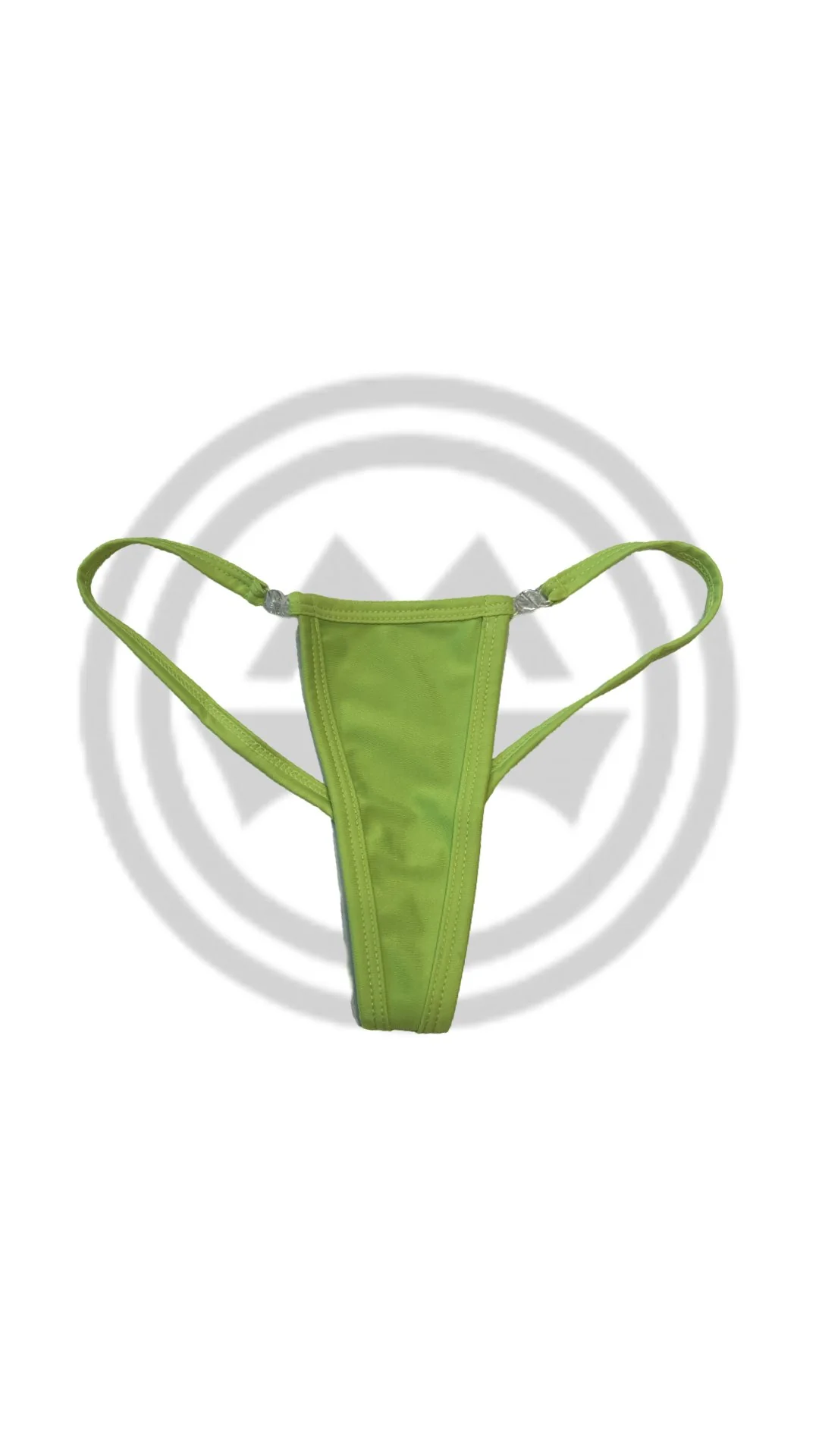 Thin Clip G-String - Green