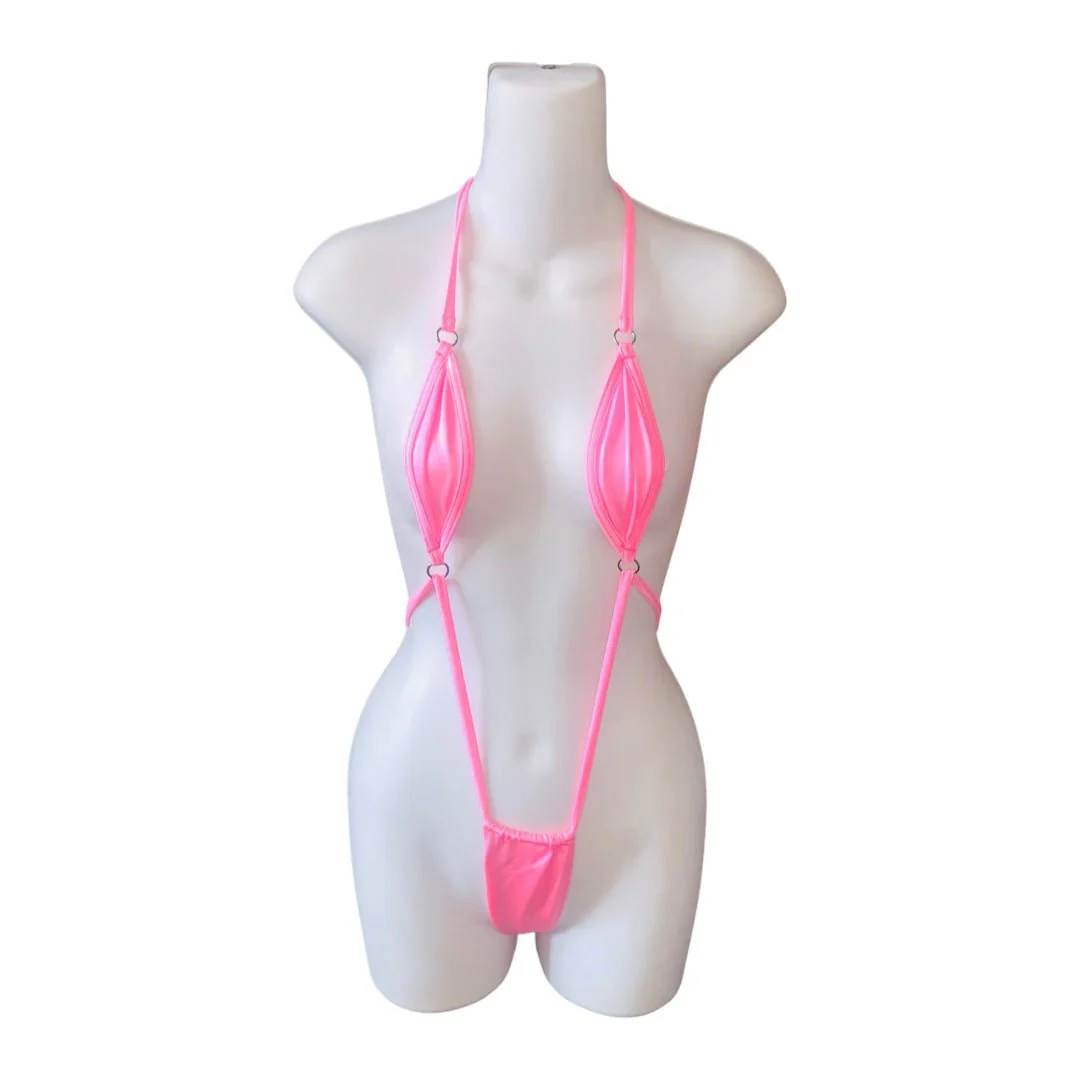 Thong Bodysuit - Baby Pink