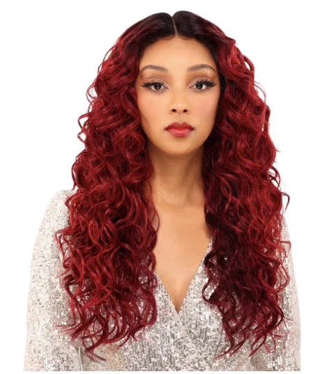Transparent Lace Tight Curl Long Wig - TT4/Malibu Blonde