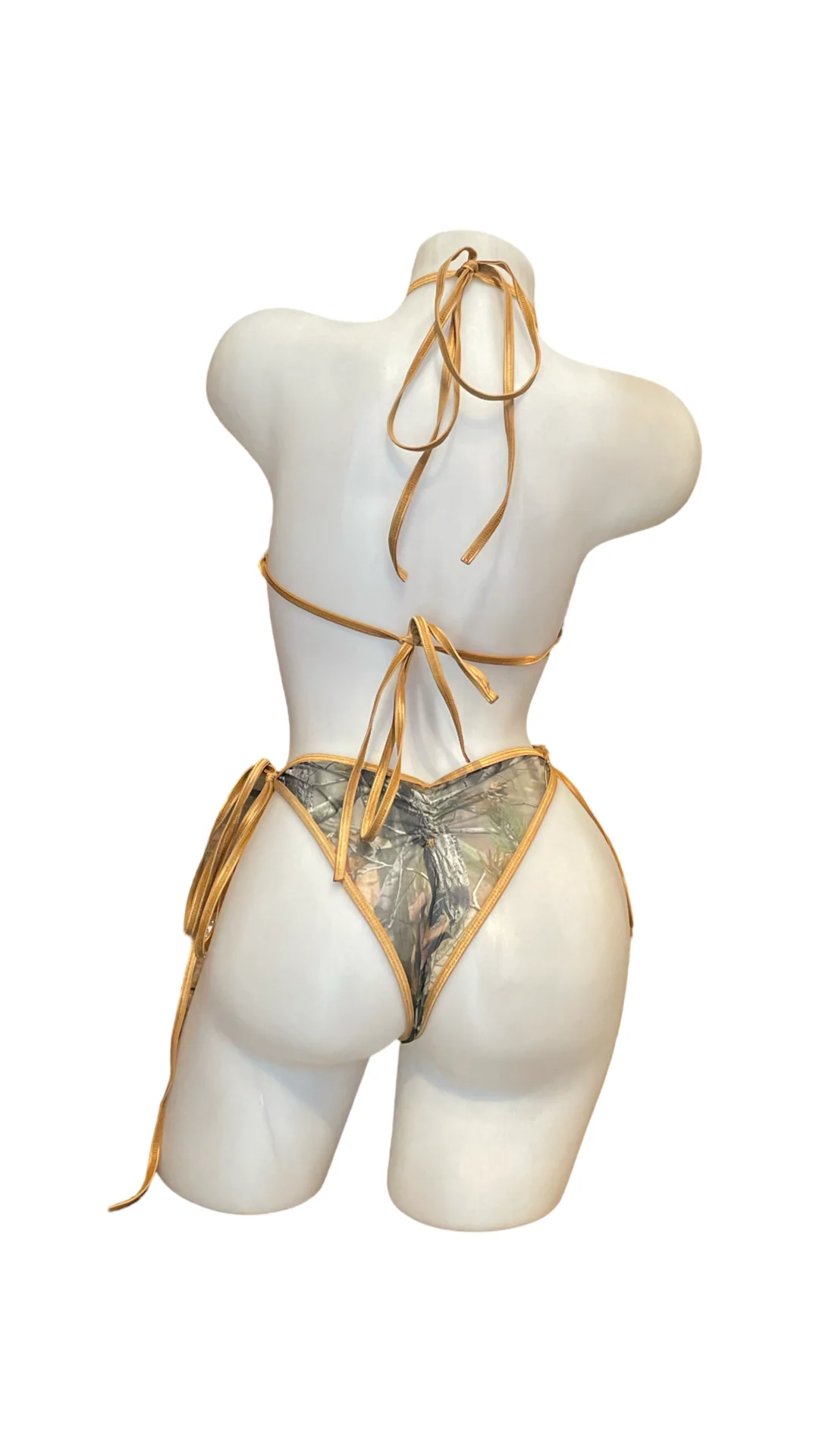 X9 Bikini: Real Tree/Dark Mini (Scrunch) - Image 2