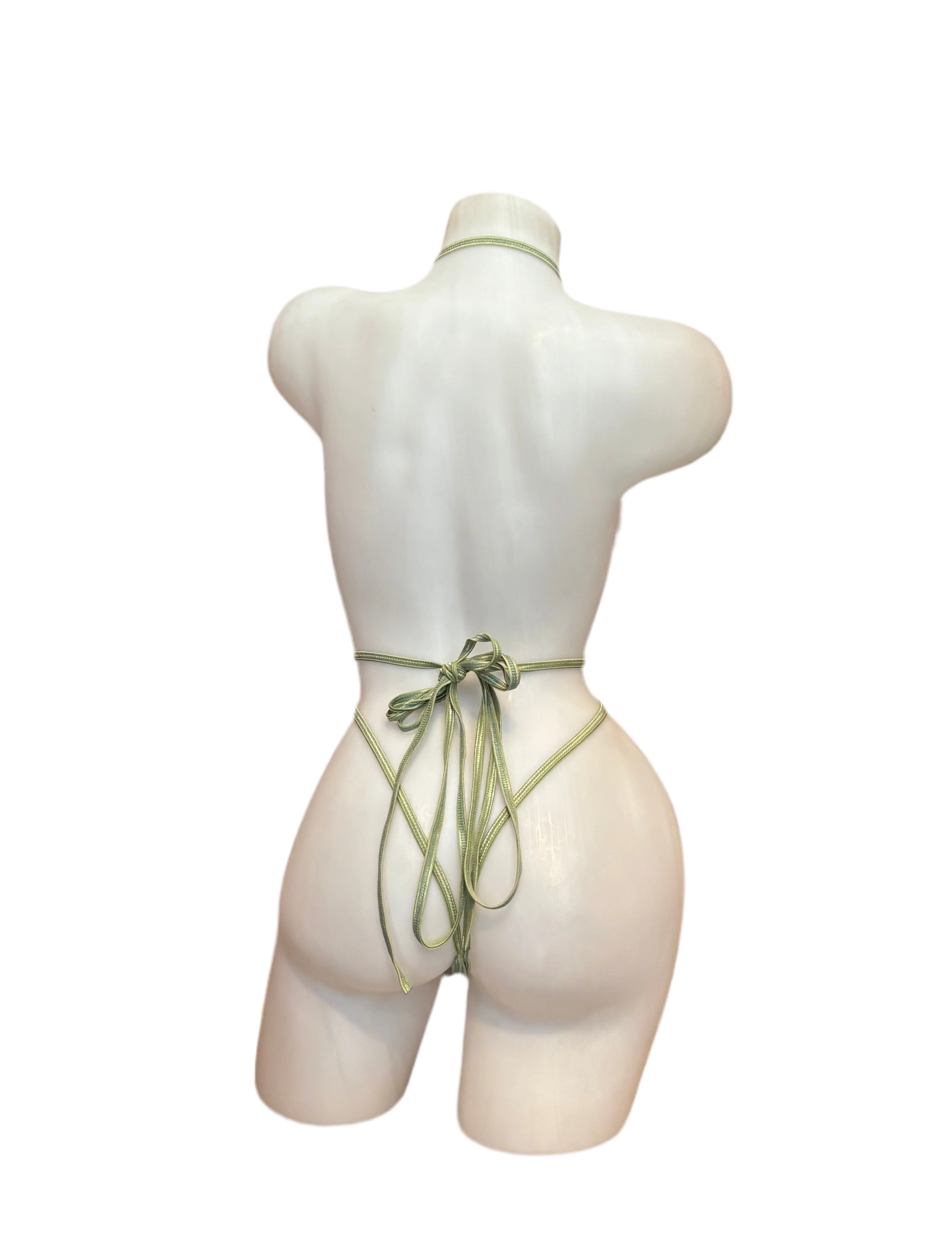 X9 Bikini: Real Tree/Green Kitten Wrap - Image 2