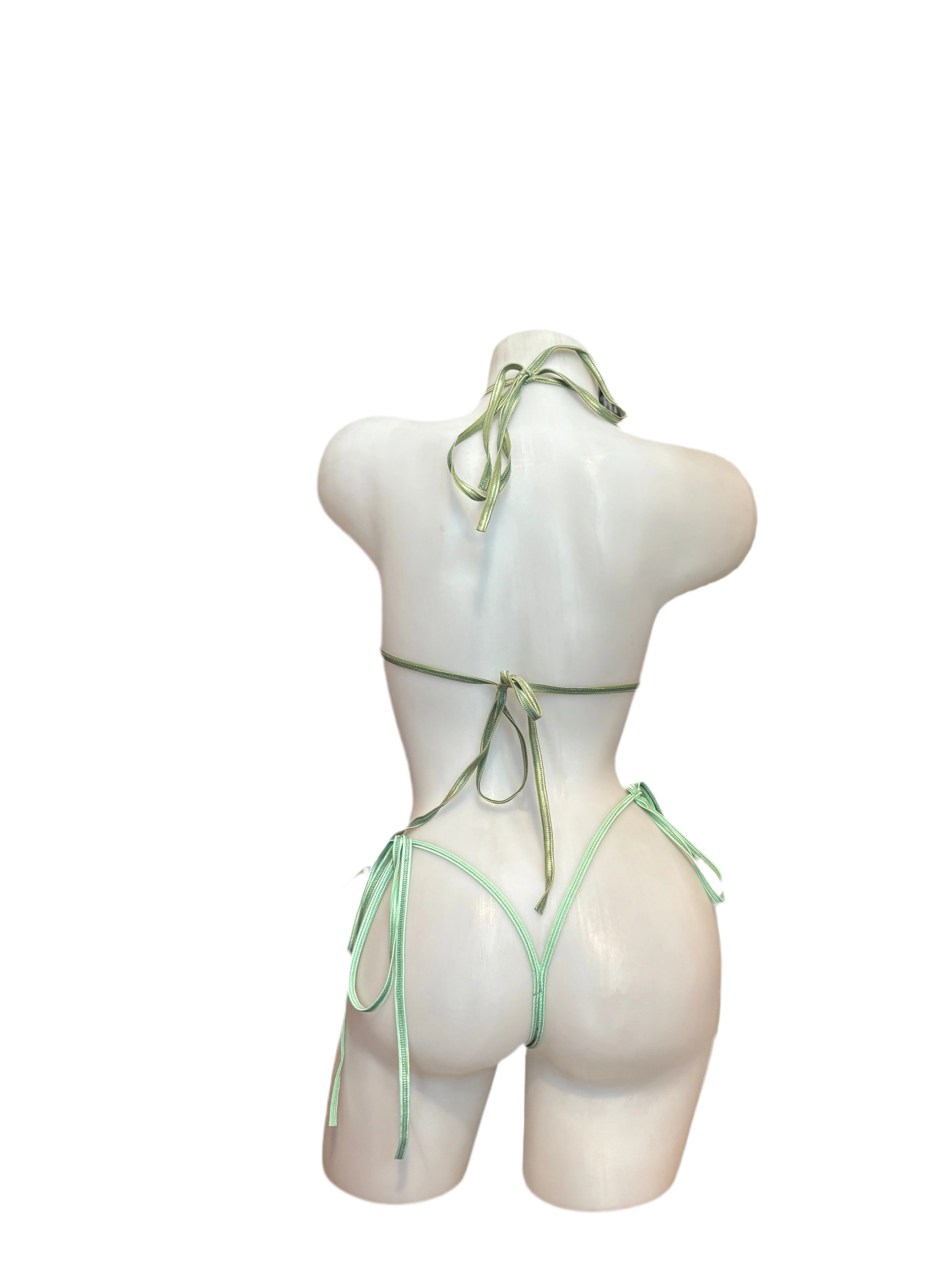 X9 Bikini: Real Tree/Green Mini (Scrunch) - Image 2
